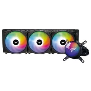 T-FORCE SIREN GD360E All-in-One ARGB 4000Rpm Pump CPU Liquid Cooler Black