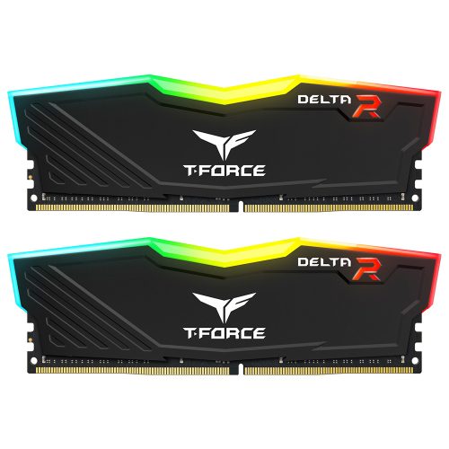 T-FORCE DELTA RGB DDR4 16GB (2x8Gb) 3600Mhz DESKTOP MEMORY BLACK