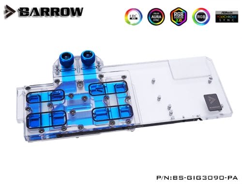 Barrow LRC2.0 full coverage GPU Water Block for Gigabyte 3090 GAMING OC Aurora
