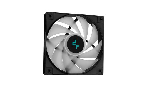 DEEPCOOL LE520 240MM ARGB PWM FAN 220W TDP ANTI-LEAK TECH CPU AIO LIQUID COOLER FOR INTEL AND AMD - Black - Image 4