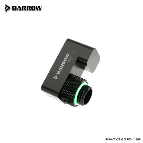 G1/4' 360°rotation offset adapter POM portable edition 15MM