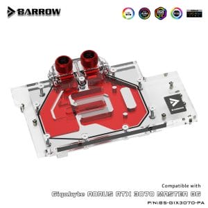 Barrow LRC2.0 full coverage GPU Water Block for Gigabyte AORUS 3070 Aurora