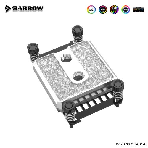 Icicle series jetting type micro waterway CPU block (Acrylic Edition) for AMD platform - Image 3