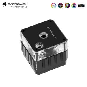 Barrowch PWM control speed 18W pump - Black