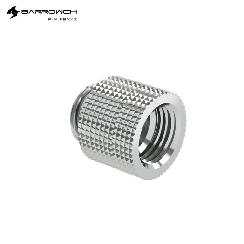Barrowch G1/4 Anti-Twist Adapter (Male to Female) FBXYZ 15mm-silver - Image 5