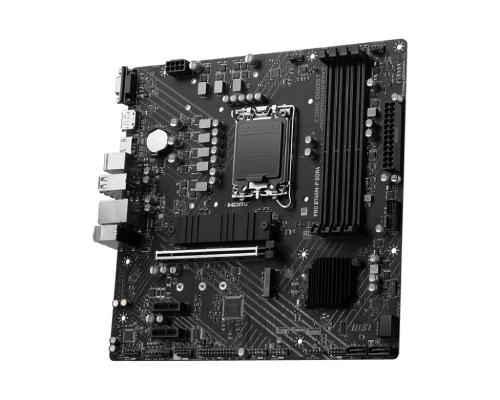 MSI PRO B760M-P, Intel 13th 12th Series, LGA 1700DDR4PCIe 4.02xM.2 - mATX Gaming MotherBoard - Image 2
