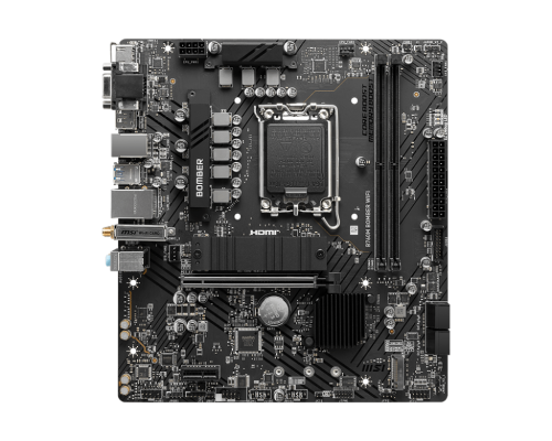 MSI B760M BOMBER WIFI DDR5 MOTHERBOARD - Image 2