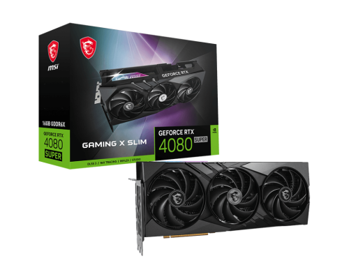 MSI GeForce RTX™ 4080 SUPER 16G GAMING X SLIM