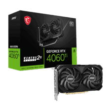 MSI GeForce RTX™ 4060 Ti VENTUS 2X BLACK 8G OC