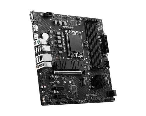 MSI PRO B760M-P, Intel 13th 12th Series, LGA 1700DDR4PCIe 4.02xM.2 - mATX Gaming MotherBoard - Image 3