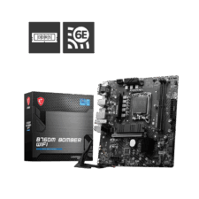 MSI B760M BOMBER WIFI DDR5 MOTHERBOARD