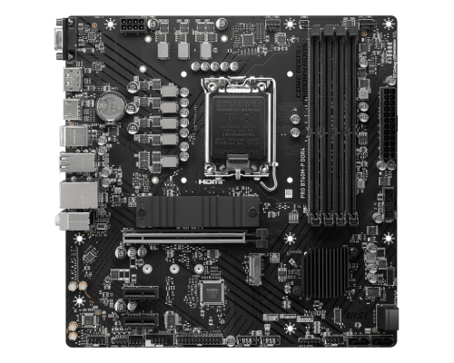 MSI PRO B760M-P, Intel 13th 12th Series, LGA 1700DDR4PCIe 4.02xM.2 - mATX Gaming MotherBoard - Image 6