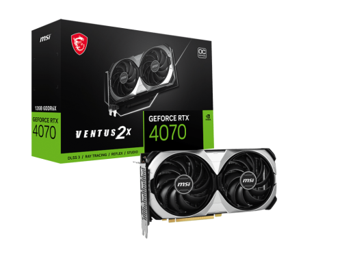 MSI GeForce RTX™ 4070 VENTUS 2X 12G OC