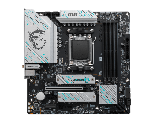 MSI B650M GAMING PLUS WIFI (Wi-Fi 6E) AMD RYZEN 7000 Series AM5DDR5PCIe 4.02xM.2 - mATX Gaming MotherBoard - Image 6