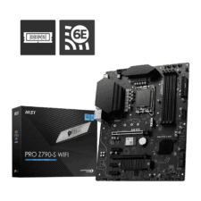 MSI PRO Z790-S WIFI (Wi-Fi 6E), Intel 14th 13th 12th Series, LGA 1700DDR5PCIe 5.02xM.2 - ATX Gaming MotherBoard