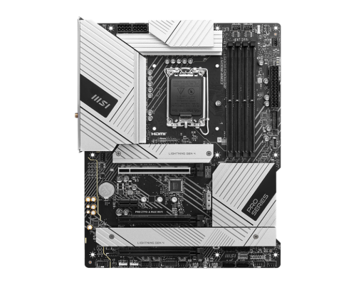 MSI PRO Z790-A MAX WIFI (Wi-Fi 7), Intel 14th 13th 12th Series, LGA 1700DDR5PCIe 5.04xM.2 - ATX Gaming MotherBoard - Image 6