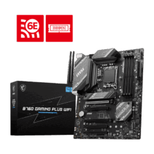 MSI B760 GAMING PLUS WIFI (WiFi 6E), Intel 13th 12th Series, LGA 1700DDR5PCIe 4.02xM.2 - ATX Gaming MotherBoard