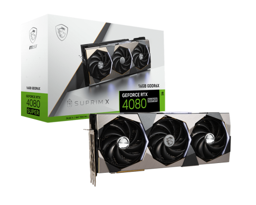 MSI GeForce RTX™ 4080 SUPER 16G SUPRIM X