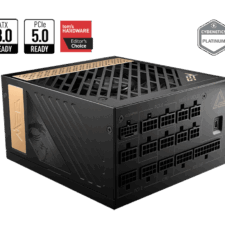MSI MEG AI1000P PCIE5 1000W 80 PLUS Platinum FULL MODULAR POWER SUPPLY