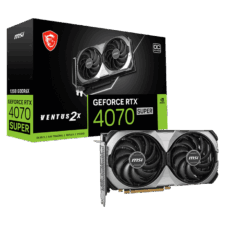 MSI GeForce RTX 4070 SUPER VENTUS 2X OC 12GB GDDR6X - Graphics Card