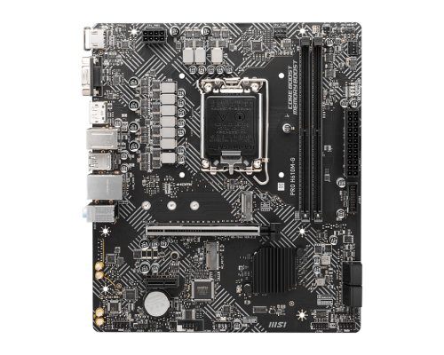 MSI PRO H610M-G DDR5 LGA 1700 Intel 12th PCIe 4.0 USB 3.2 Gen1 M.2 mATX Motherboard - Image 6