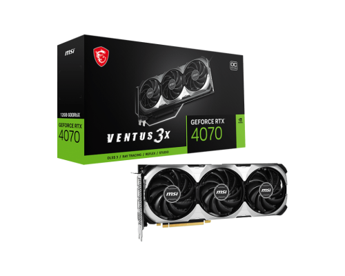 MSI GeForce RTX™ 4070 VENTUS 3X 12G OC