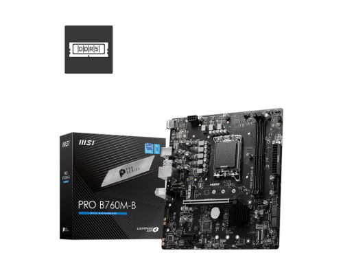 MSI PRO B760M-B DDR5 MOTHERBOARD