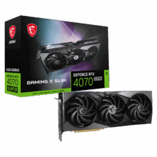 MSI GeForce RTX 4070 SUPER GAMING X SLIM 12GB GDDR6X - Graphics Card