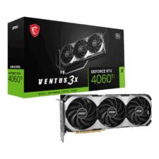MSI GeForce RTX 4060 Ti VENTUS 3X 8GB OC GDDR6 - Graphics Card