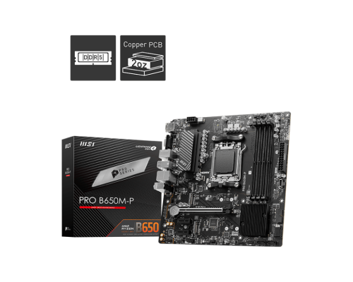 MSI PRO B650M-P AMD DDR5