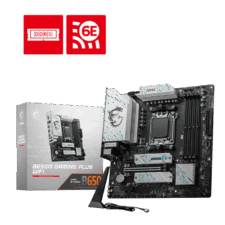 MSI B650M GAMING PLUS WIFI (Wi-Fi 6E) AMD RYZEN 7000 Series AM5DDR5PCIe 4.02xM.2 - mATX Gaming MotherBoard