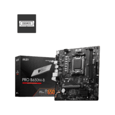 MSI PRO B650M-B AMD RYZEN 7000 Series AM5DDR5PCIe 4.01xM.2 - mATX Gaming MotherBoard