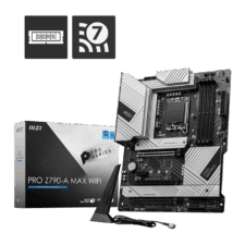 MSI PRO Z790-A MAX WIFI (Wi-Fi 7), Intel 14th 13th 12th Series, LGA 1700DDR5PCIe 5.04xM.2 - ATX Gaming MotherBoard