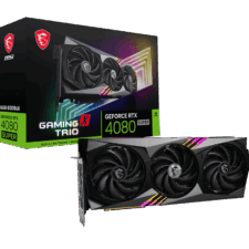 MSI GeForce RTX 4080 SUPER GAMING X TRIO 16GB GDDR6X - Graphics Card