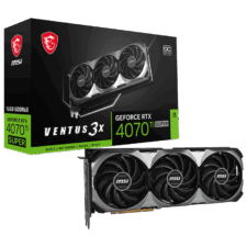 MSI GeForce RTX 4070 Ti SUPER VENTUS 3X OC 16GB GDDR6X - Graphics Card