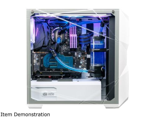 Cooler Master MasterBox TD500 Mesh White Airflow - Image 3