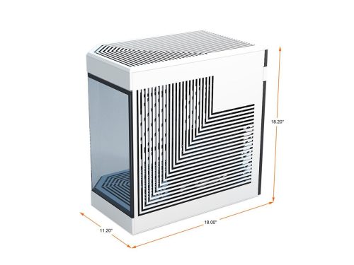 HYTE Y60  White Tempered Glass ATX Mid Tower Computer - Image 4