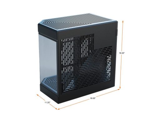 HYTE Y60  Black Tempered Glass ATX Mid Tower Computer - Image 4