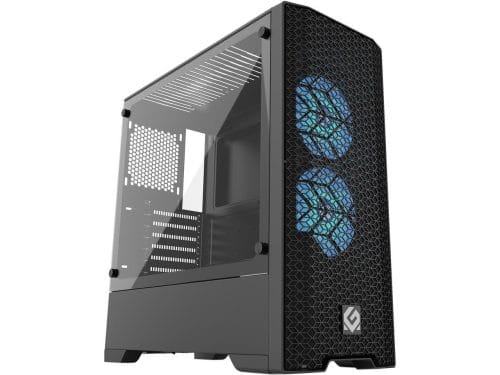 Metallic Gear Neo Air BLACK ATX Mid-tower High Airflow