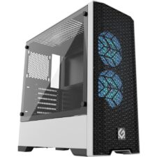 Metallic Gear Neo Air White ATX Mid-tower High Airflow