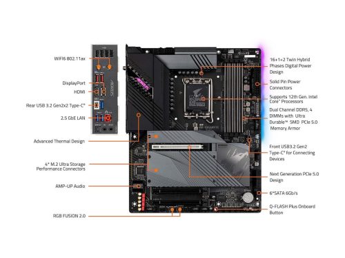 GIGABYTE Z690 AORUS ELITE AX - Image 4