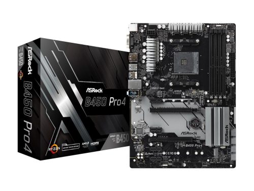 ASROCK B450 Pro4 AM4 - Image 3