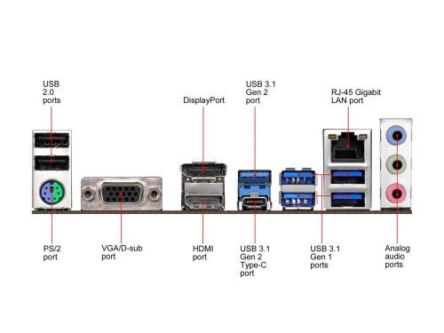 ASROCK B450 Pro4 AM4 - Image 4