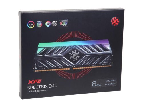 XPG SPECTRIX D41 16GB (2 x 8GB) 288-Pin DDR4 SDRAM DDR4 3000