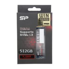 Silicon Power 512GB NVMe M.2 2280 PCIe Gen3 x4 TLC R/W up to 3,400/2,300 MB/s