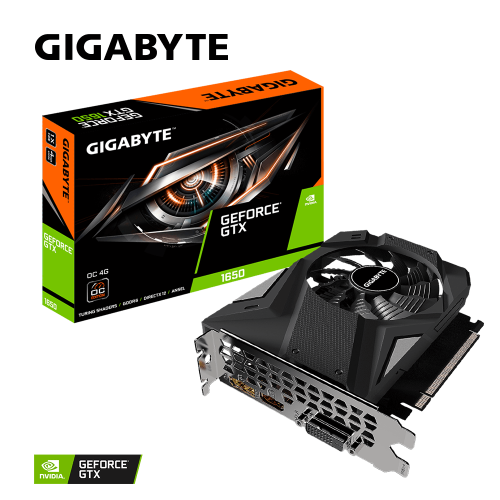 GIGABYTE GeForce® GTX 1650 D6 OC 4G - Graphics Card