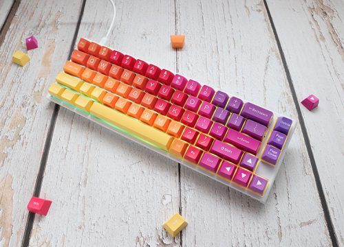 Ducky ABS Double shot SA 108-Keys Keycap Set Afterglow - Image 3