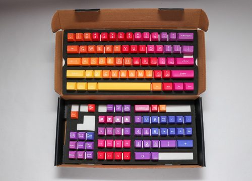 Ducky ABS Double shot SA 108-Keys Keycap Set Afterglow