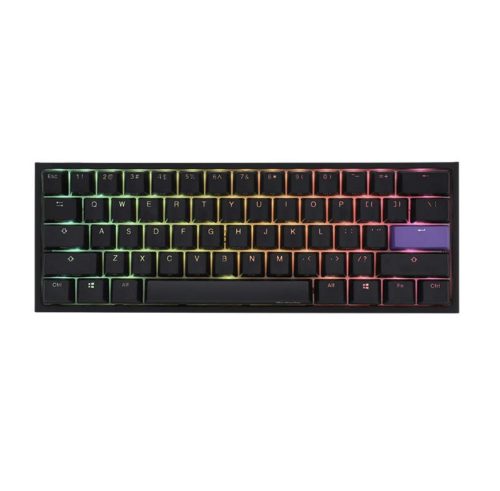 Ducky One 2 Mini RGB (Cherry Speed Silver MX) Black Keyboard