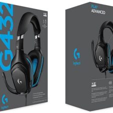 Logitech G432 Wired Gaming Headset, 7.1